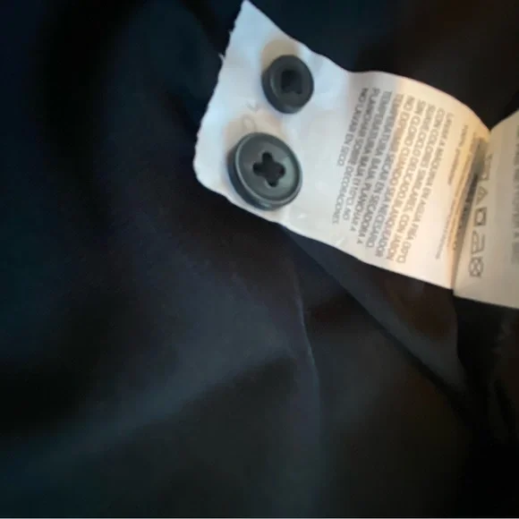 Cubavera Men’s Short Sleeve Button Down Shirt Black Stripe 2XLT Big & Tall NWT - Picture 11 of 14